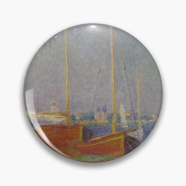 Item preview, Claude Monet's Argenteuil (Red Boats) designed and sold by mosfunky.