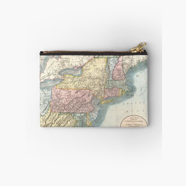 Item preview, Vintage Map of New England (1821)  designed and sold by BravuraMedia.