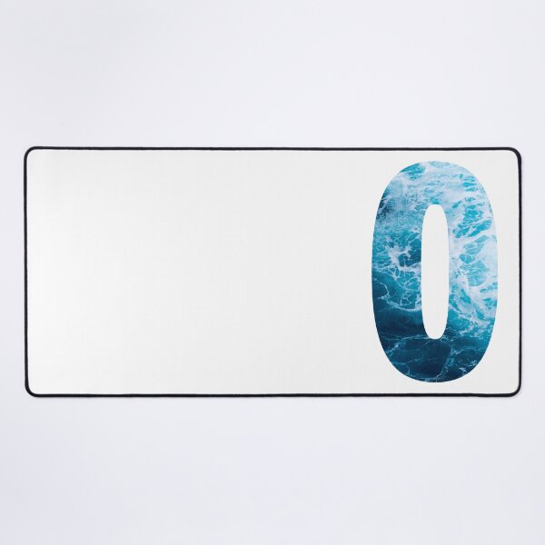 Item preview, Ocean Waves Number 0 designed and sold by LiveAndGlow.