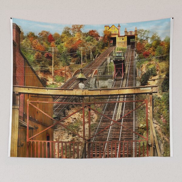 Item preview, City - Cincinnati OH - Price Hill Incline 1906 designed and sold by Mike Savad Photography.