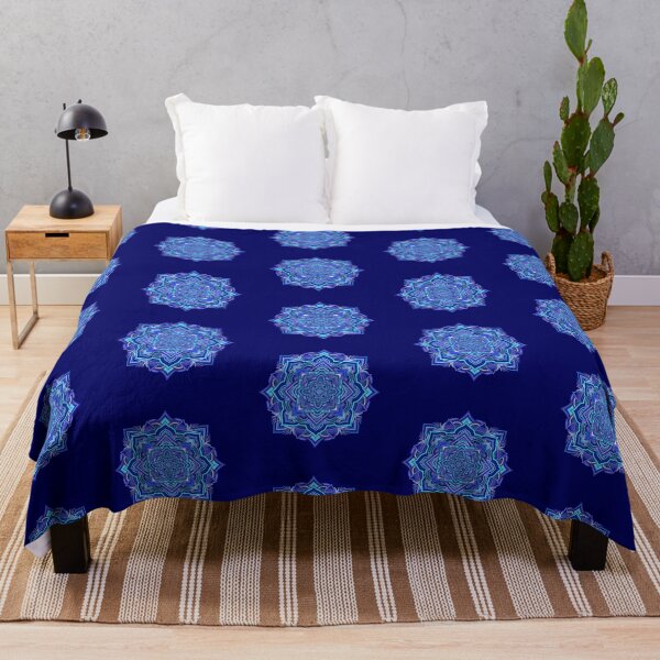 Aperçu de l'œuvre Mandala - Velours Bleu créée et vendue par jmm0015.