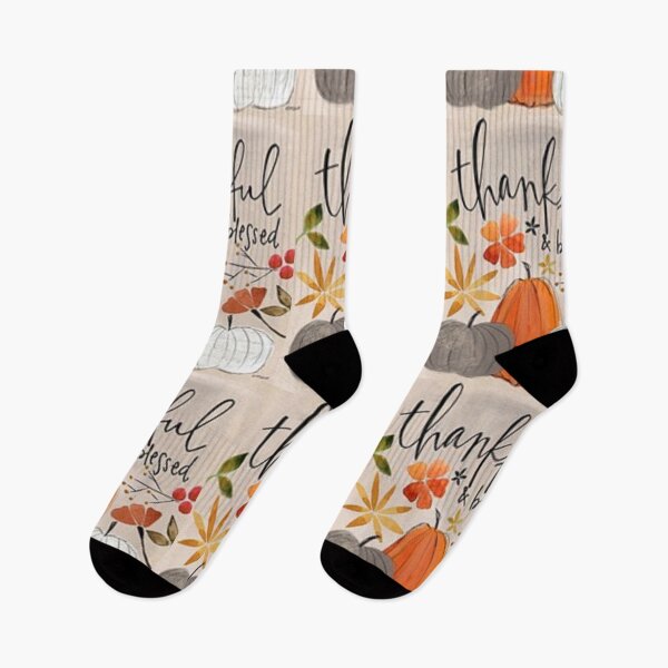 Item preview, Thankful and Blessed Autumn print on home decor, apparel and accessories designed and sold by lduke47.