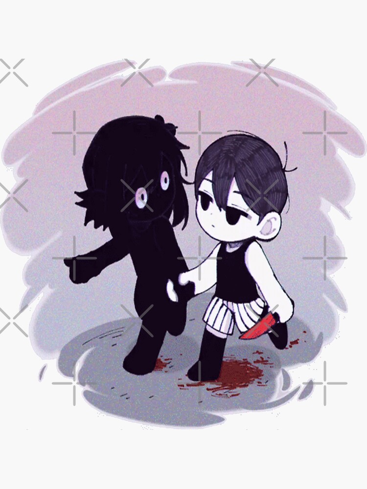 "basil and sunny omori " Sticker for Sale by pocapo Redbubble