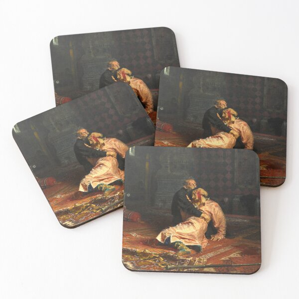Item preview, Ivan the Terrible and His Son Ivan on November 16th, 1581_Ilya Repin  Russian-empire painter of Ukrainian birth designed and sold by HomeGallery.
