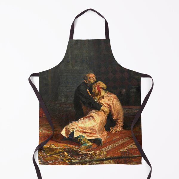Item preview, Ivan the Terrible and His Son Ivan on November 16th, 1581_Ilya Repin Russian-empire painter of Ukrainian birth designed and sold by HomeGallery.