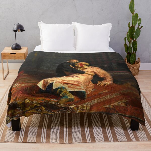 Item preview, Ivan the Terrible and His Son Ivan on November 16th, 1581_Ilya Repin  Russian-empire painter of Ukrainian birth designed and sold by HomeGallery.
