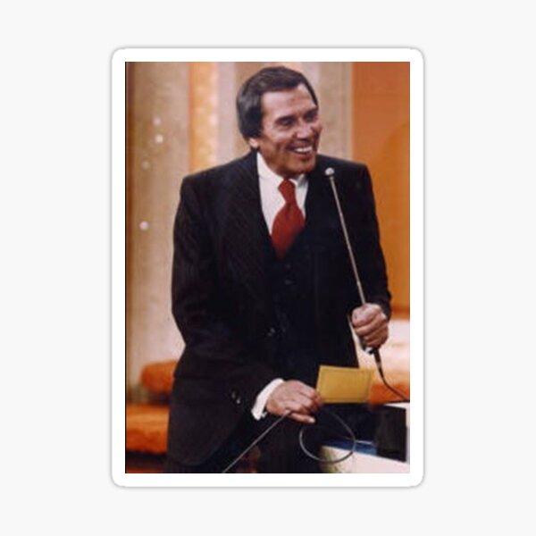 “Gene Rayburn 1970s color photo” Sticker for Sale by gameshowfan2001