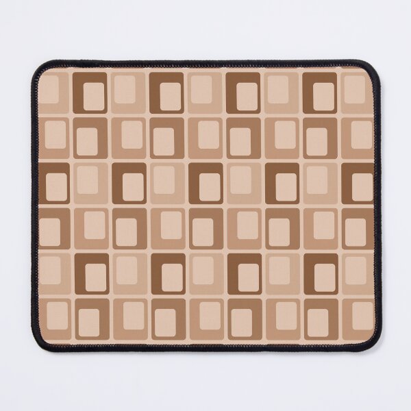 Item preview, Brown Retro Rectangles designed and sold by weirdAffect.