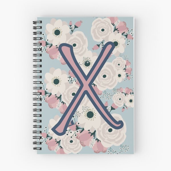 Artikelvorschau, Buchstabe "X" Blumenmuster entworfen und verkauft von HJSMonkey.