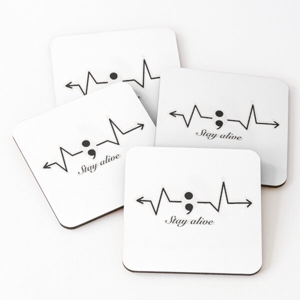 Item preview, stay alive designed and sold by PlantedInHer.