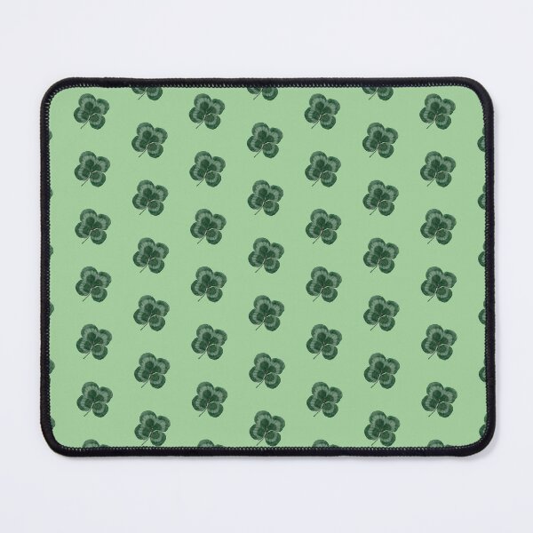 Item preview, Lucky four leaf clover / shamrock print 2 - green designed and sold by LittleBettyMakes.