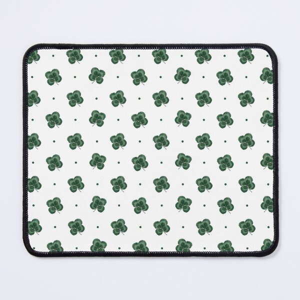 Item preview, Lucky four leaf clover shamrock print designed and sold by LittleBettyMakes.