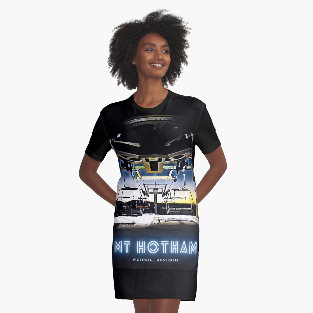 Item preview, Graphic T-Shirt Dress designed and sold by ajdesignsau.