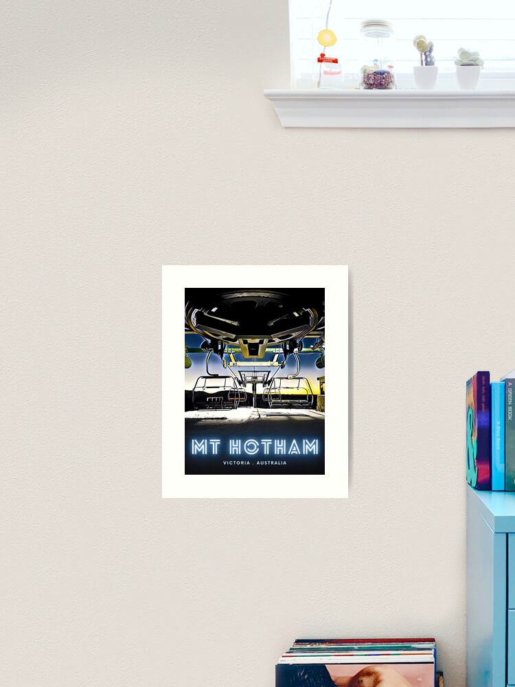 Thumbnail 1 of 3, Art Print, Mt Hotham designed and sold by ajdesignsau.