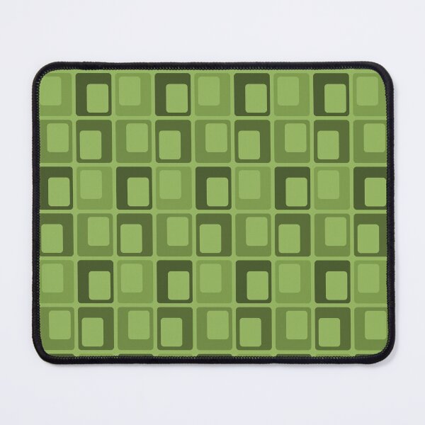 Item preview, Olive Green Retro Rectangles designed and sold by weirdAffect.