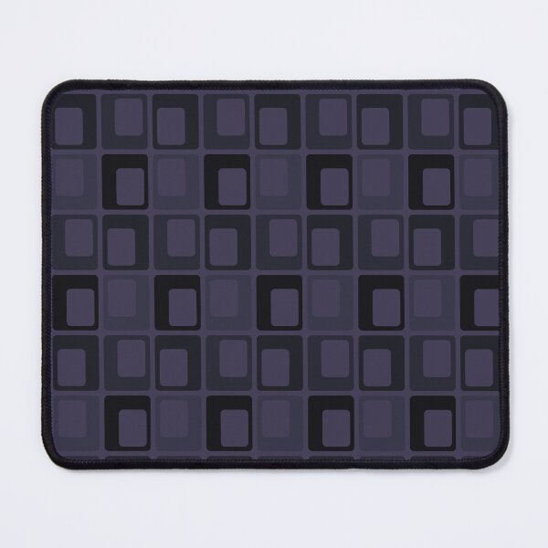 Item preview, Dark Purple Retro Rectangles designed and sold by weirdAffect.
