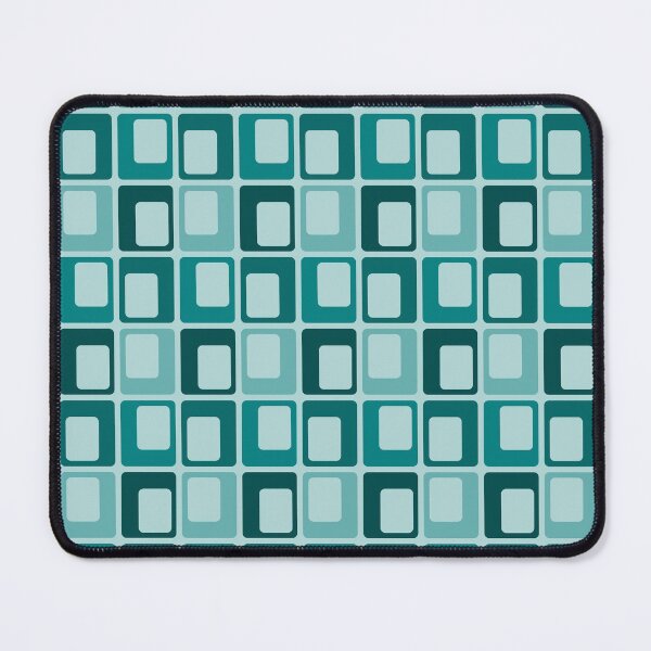 Item preview, Teal Retro Rectangles designed and sold by weirdAffect.