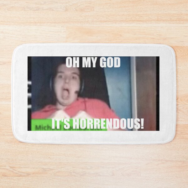 Item preview, "Oh My God It's Horrendous!" (Michael Bombardier) designed and sold by gameshowfan2001.