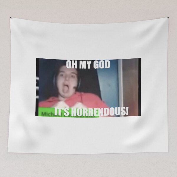 Item preview, "Oh My God It's Horrendous!" (Michael Bombardier) designed and sold by gameshowfan2001.