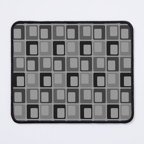 Item preview, Grey Retro Rectangles designed and sold by weirdAffect.