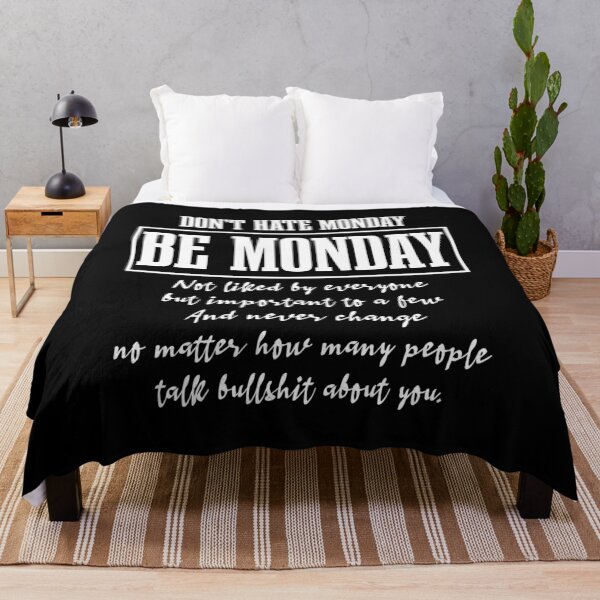 Item preview, Dont hate monday, be monday designed and sold by rodmendonca.