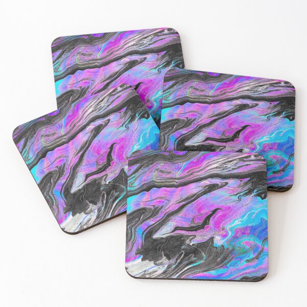 Item preview,  Abstract Vibrant Neon Liquid designed and sold by Alarasboy.