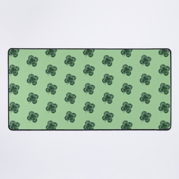 Item preview, Lucky four leaf clover / shamrock print 2 - green designed and sold by LittleBettyMakes.