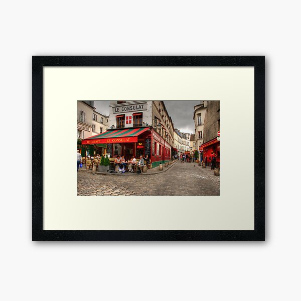 Item preview, French Lifestyle Scene in Montmartre, Paris, France designed and sold by MaluC.