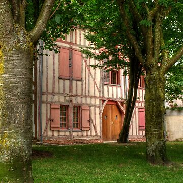 Artwork thumbnail, Little Pink House in the Woods by MaluC