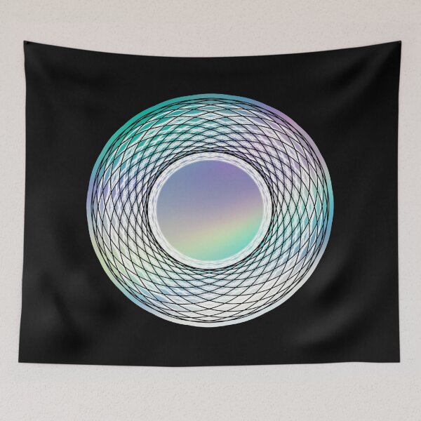 Item preview, Abstract Geometric Imagination 08 designed and sold by HeliMalereiArt.