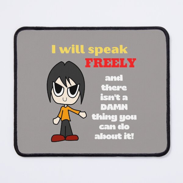 Item preview, I will speak freely designed and sold by FreedomAlways.