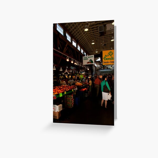 Item preview, The Market at Granville Island, British Columbia, Canada designed and sold by MaluC.