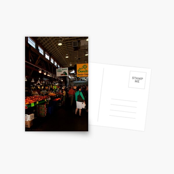 Item preview, The Market at Granville Island, British Columbia, Canada designed and sold by MaluC.