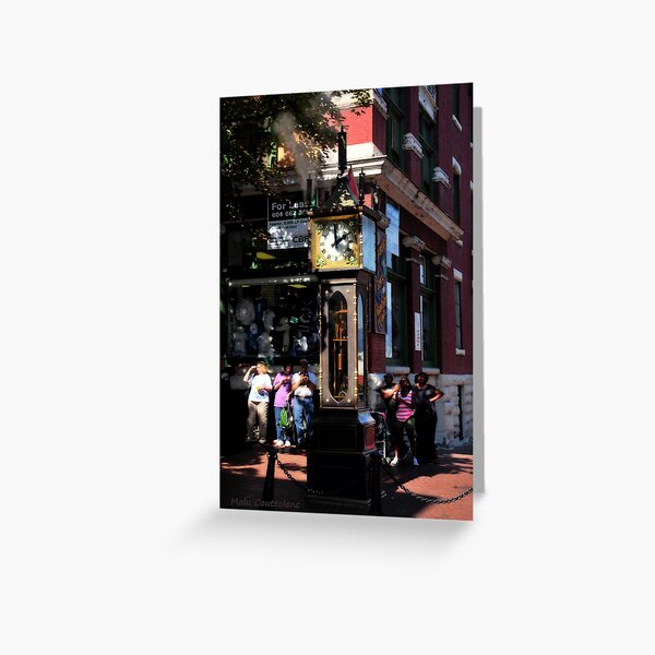 Item preview, Steam Clock at Gastown, Vancouver, Britixh Columbia, Canada designed and sold by MaluC.