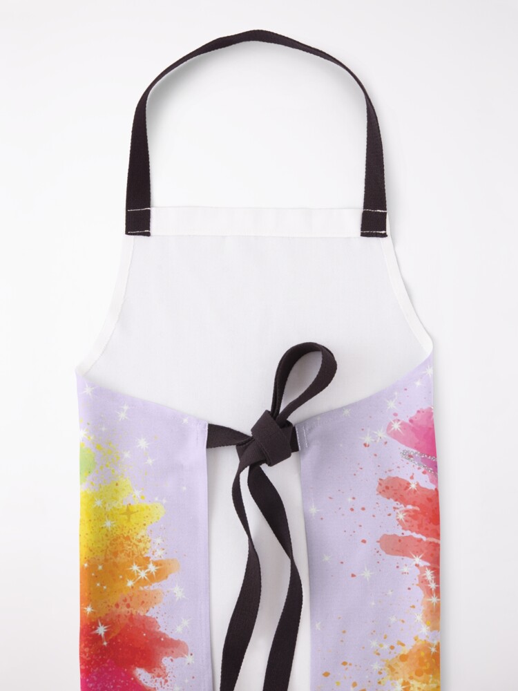 Thumbnail 5 of 6, Apron, Tianna Attends An Art Show™ designed and sold by TeelieTurner.