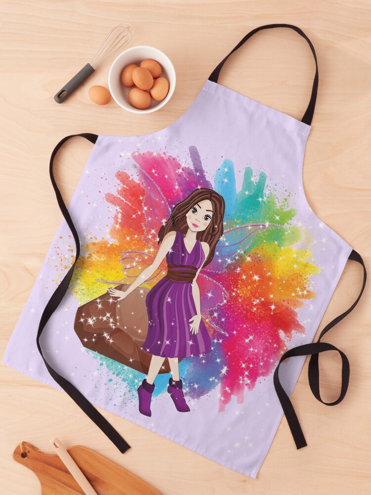 Thumbnail 1 of 6, Apron, Tianna Attends An Art Show™ designed and sold by TeelieTurner.