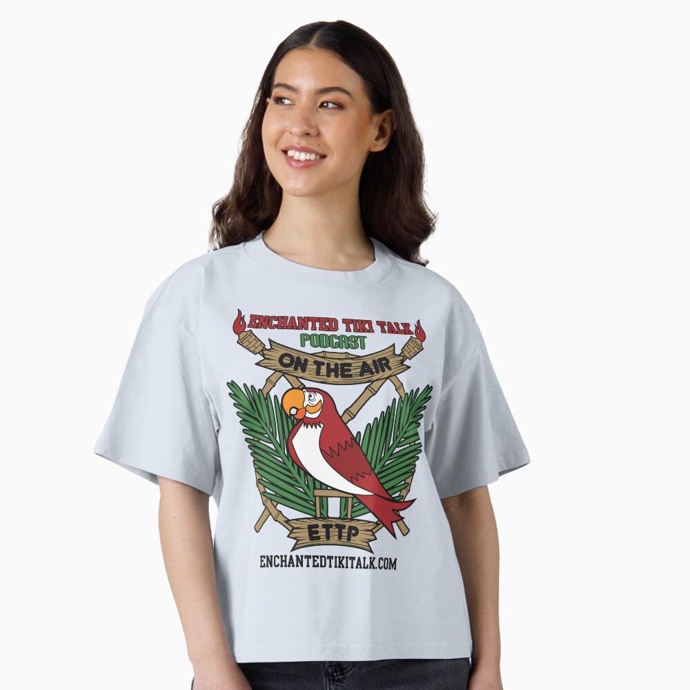 Item preview, Boxy T-Shirt designed and sold by tikitalkpodcast.