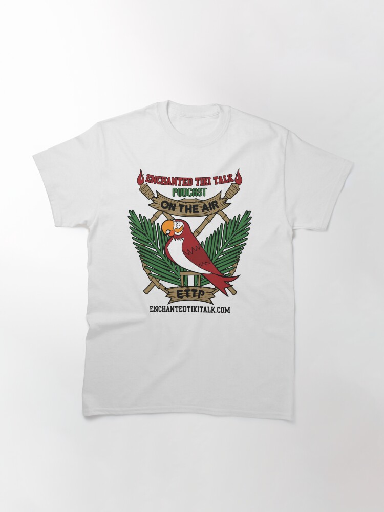 Thumbnail 3 of 7, Classic T-Shirt, Tiki Talk Pyre designed and sold by tikitalkpodcast.