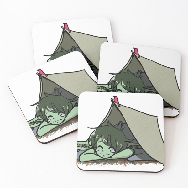 Item preview, Camping Gobo Girl - Digital Artwork (stickers, shirts and more) designed and sold by coolnessgod.