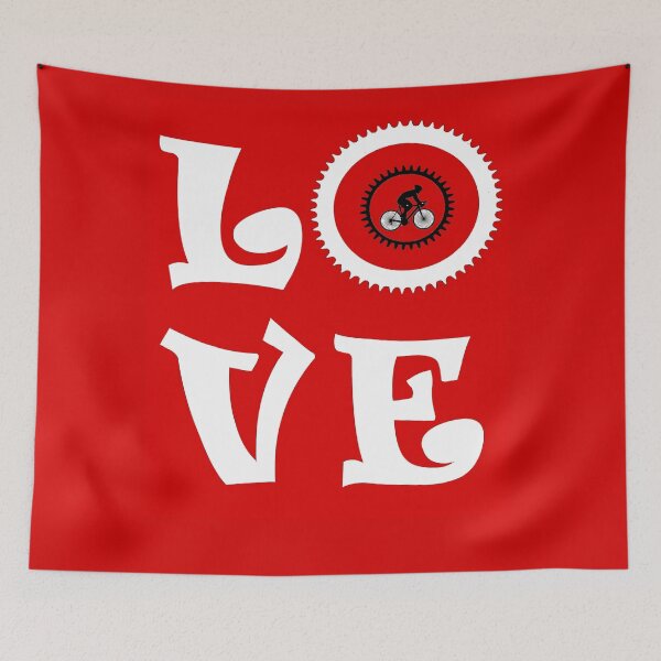 Item preview, LOVE SIGN : Bicycle Racing Print designed and sold by posterbobs.