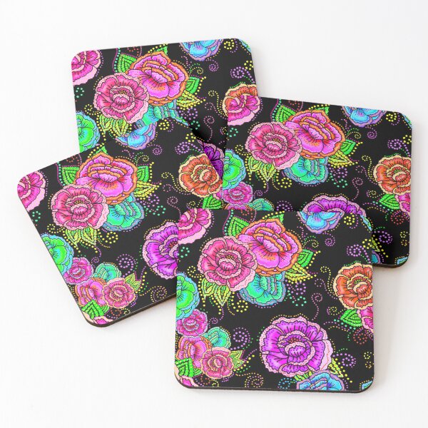 Item preview, fiesta floral designed and sold by beesocks.