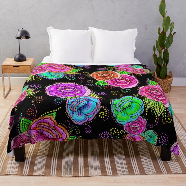 Item preview, fiesta floral designed and sold by beesocks.