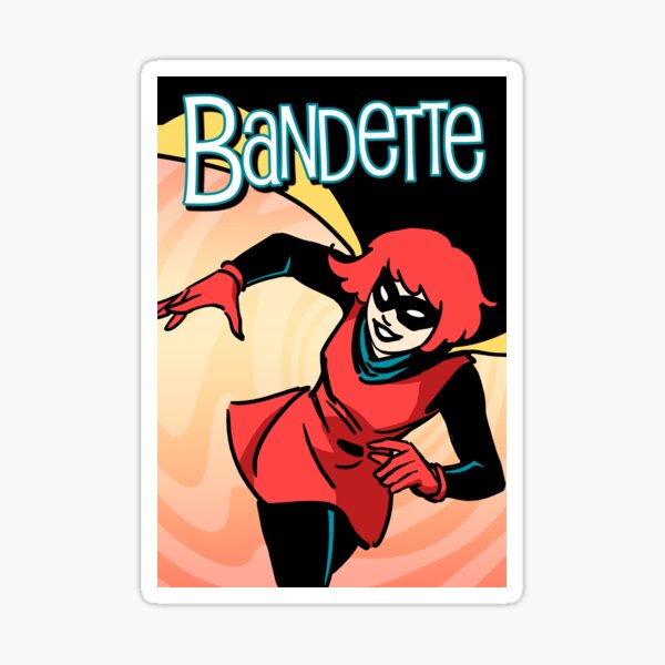 Bandette - Swirl Sticker