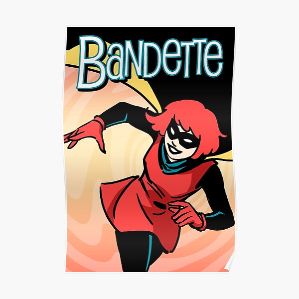 Bandette - Swirl Poster