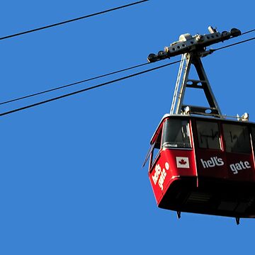 Artwork thumbnail, Airtram at Hell's Gate Fraser Valley, Boston Bar, British Columbia, Canada by MaluC
