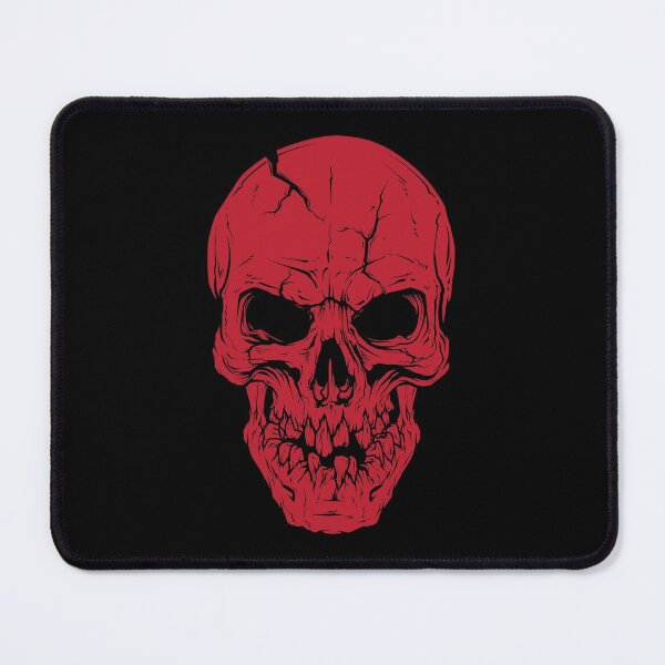 Item preview, Red intimidating skull designed and sold by ZDreamers.
