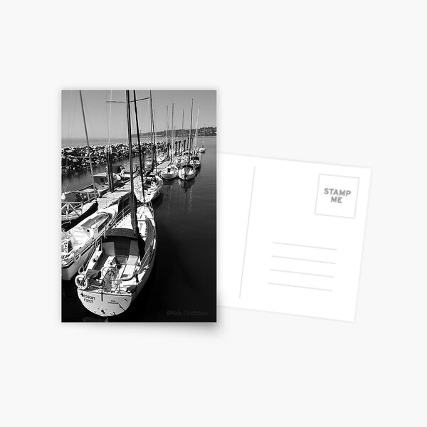 Item preview, Sailboats at the Pier, White Rock, British Columbia, Canada designed and sold by MaluC.
