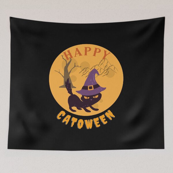 Item preview, Catoween Halloween, Cat Meow Halloween designed and sold by tnwbank.