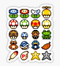 Powerups Sticker