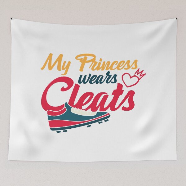 Item preview, My Princess Wears Cleats - Beautiful Cute Design for Mom and Mothers Day  designed and sold by Prince - Bestseller ★★★★★.